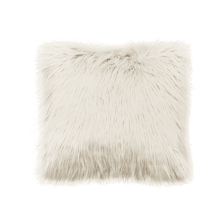 Fur Chushion-White