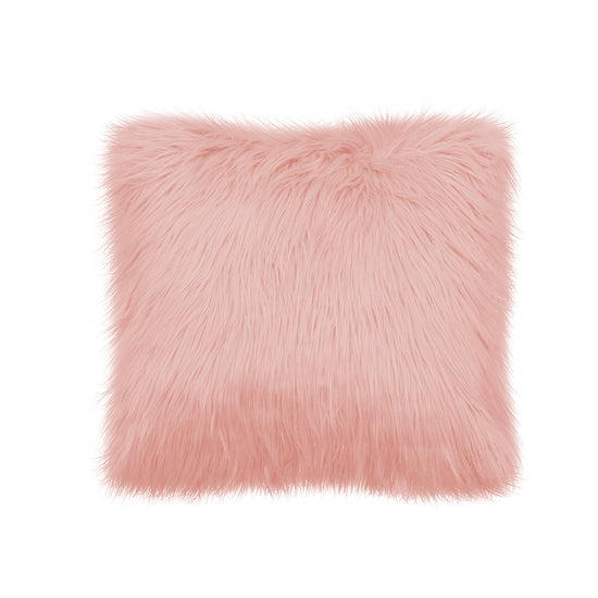 Fur Cushion-Pink